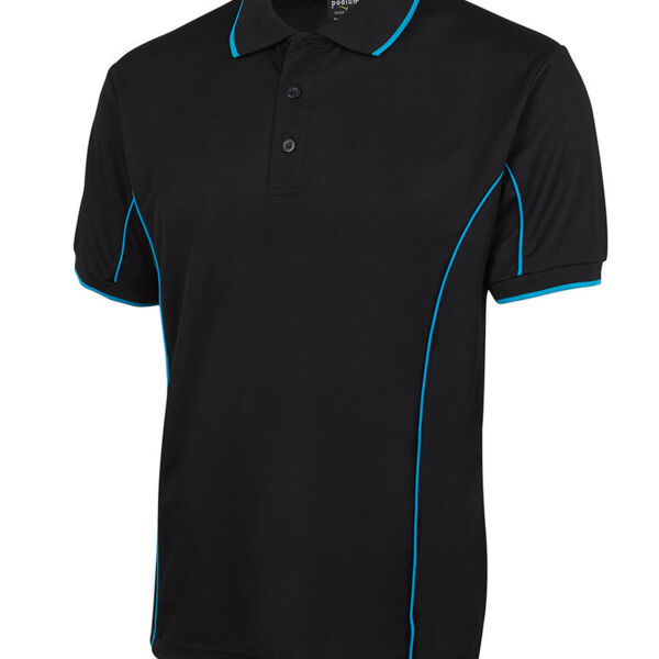 PODIUM S/S PIPING POLO Thumbnail