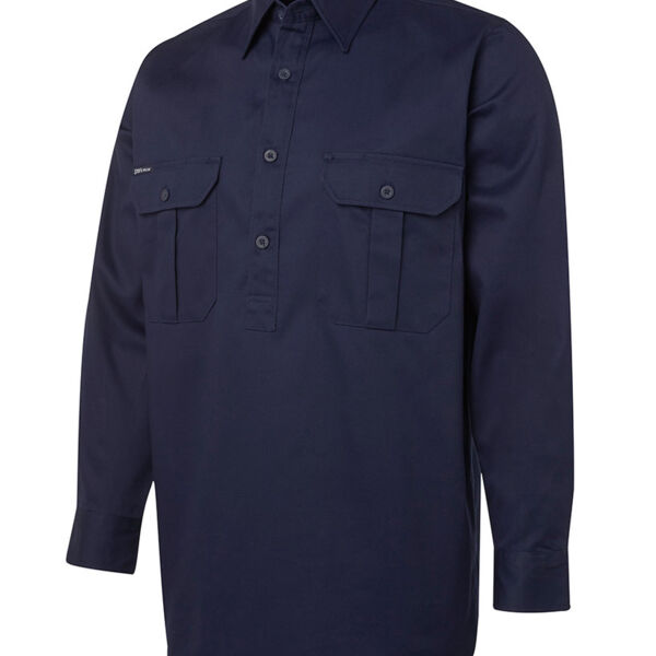 JB's CLOSE FRONT L/S WORK SHIRT Thumbnail