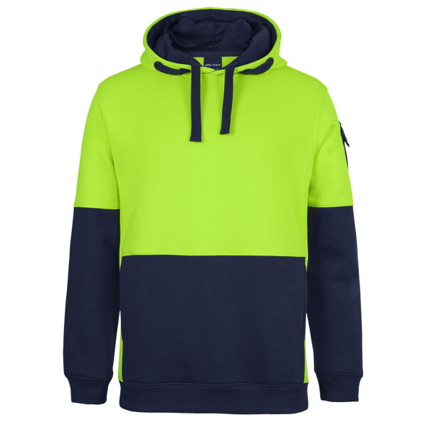 JB's 350G Hi Vis Trade Hoodie Thumbnail