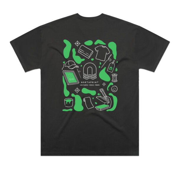 Northprint - Coal Oversized Tee Thumbnail